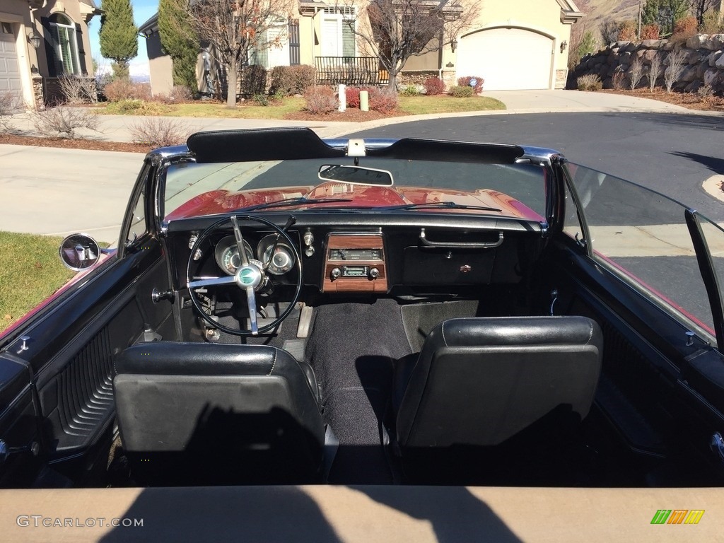 Black Interior 1967 Pontiac Firebird Convertible Photo #138548829