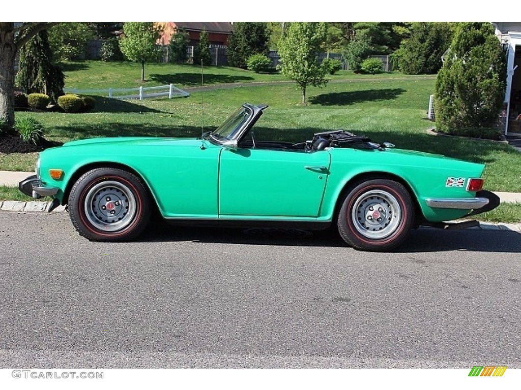 Light Green 1975 Triumph TR6 Standard TR6 Model Exterior Photo #138548859