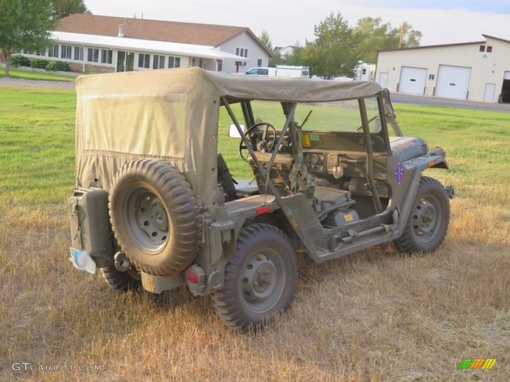 OD Green 1971 Ford M151A2 4x4 Utility Truck Exterior Photo #138549015