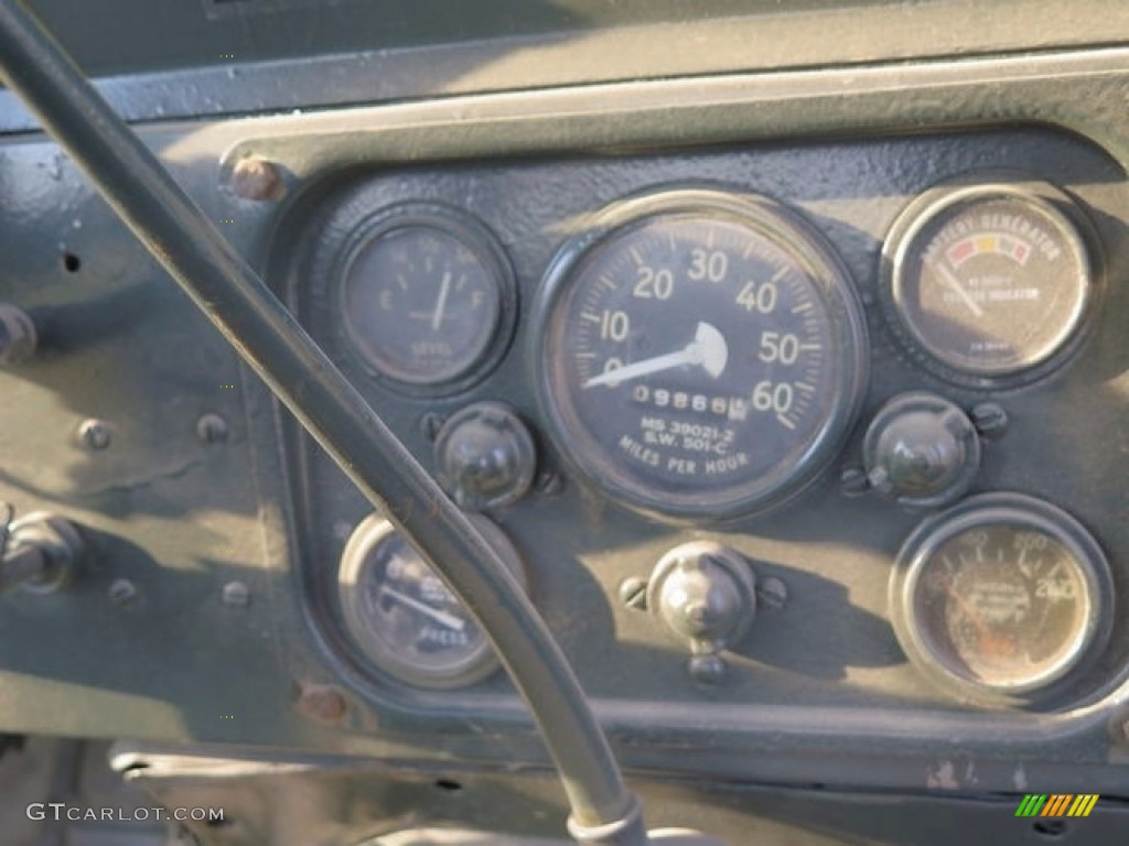 1971 Ford M151A2 4x4 Utility Truck Gauges Photo #138549118