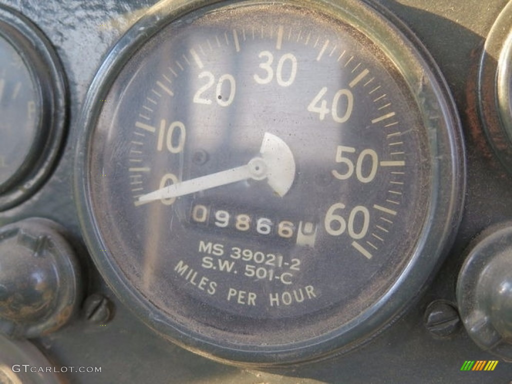 1971 Ford M151A2 4x4 Utility Truck Gauges Photos