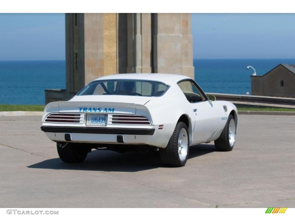 1974 Firebird Trans Am - Cameo White / White photo #5