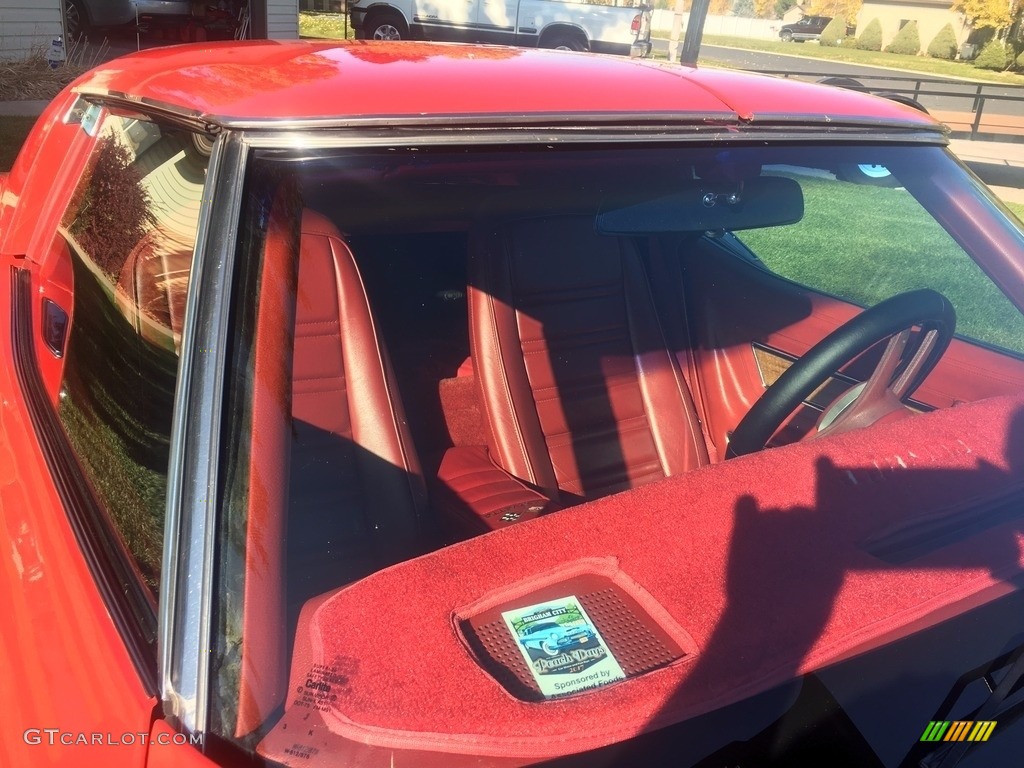 1976 Corvette Stingray Coupe - Red / Firethorn photo #6