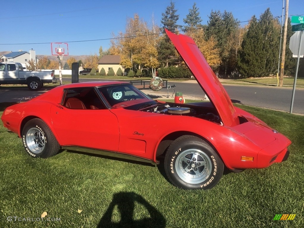 1976 Corvette Stingray Coupe - Red / Firethorn photo #7