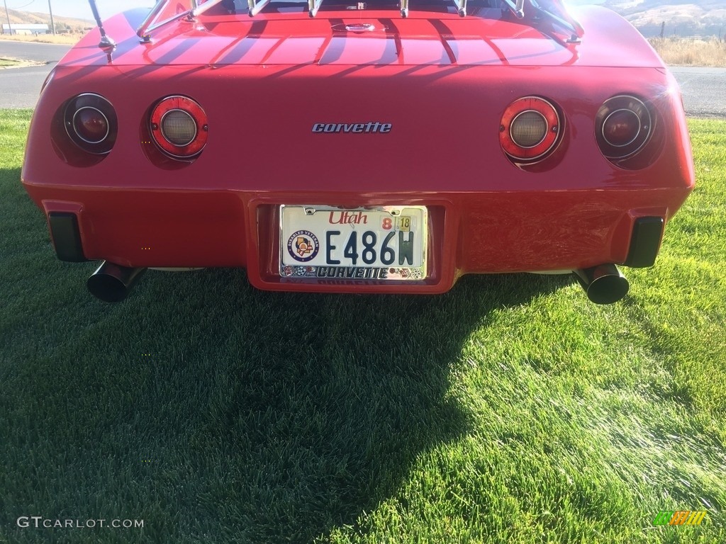 1976 Corvette Stingray Coupe - Red / Firethorn photo #8