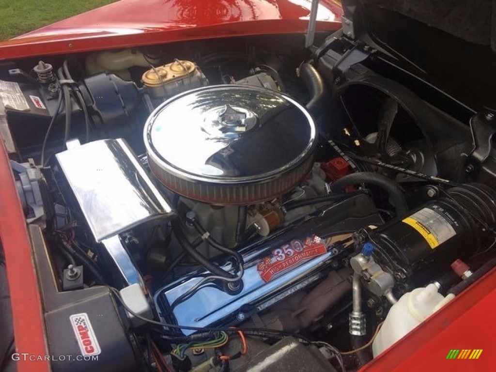1976 Corvette Stingray Coupe - Red / Firethorn photo #9