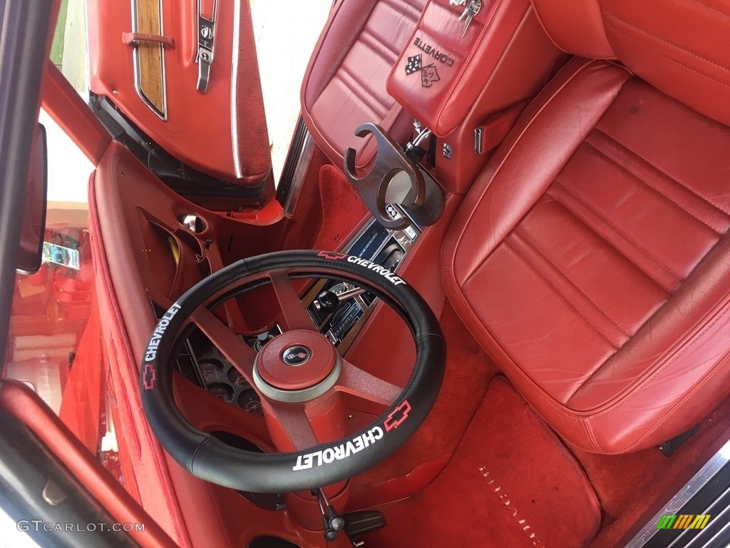 1976 Corvette Stingray Coupe - Red / Firethorn photo #11