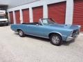 Fontaine Blue 1965 Pontiac GTO Convertible Exterior
