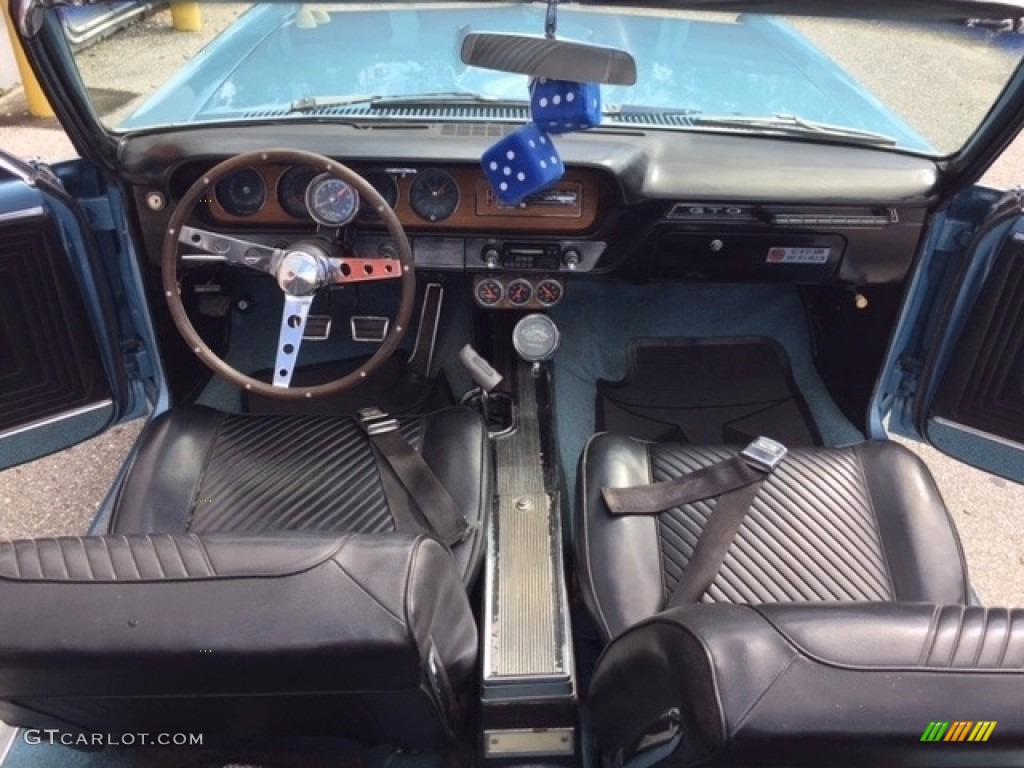 Black Interior 1965 Pontiac GTO Convertible Photo #138551397