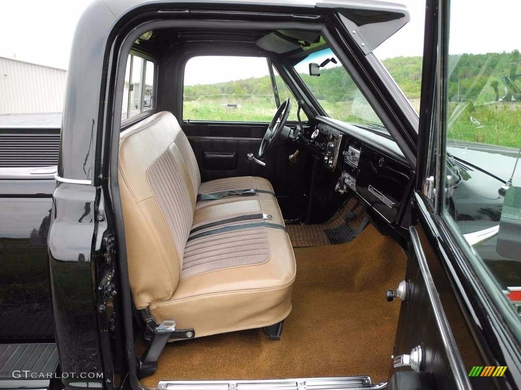 1968 C/K C10 Restomod Regular Cab - Tuxedo Black / Saddle Tan photo #9