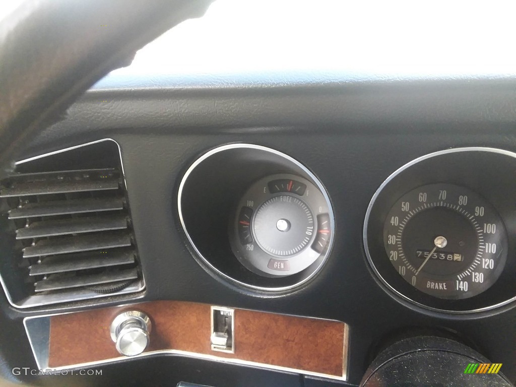 1971 Pontiac Grand Prix SSJ Hurst Gauges Photo #138551676