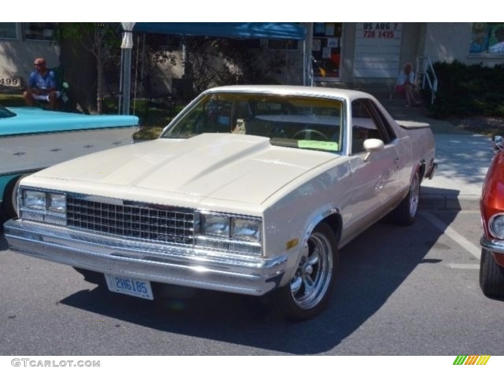 Cream Beige 1985 Chevrolet El Camino Conquista Exterior Photo #138552330