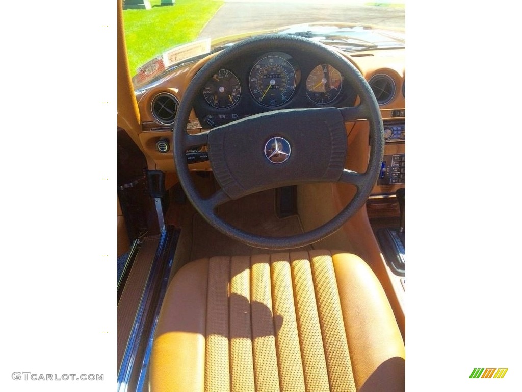 1979 Mercedes-Benz SL Class 450 SL Roadster Palamino Steering Wheel Photo #138552657
