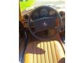 1979 Mercedes-Benz SL Class Palamino Interior Steering Wheel Photo