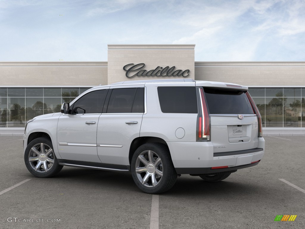 2020 Escalade Luxury 4WD - Crystal White Tricoat / Shale photo #3