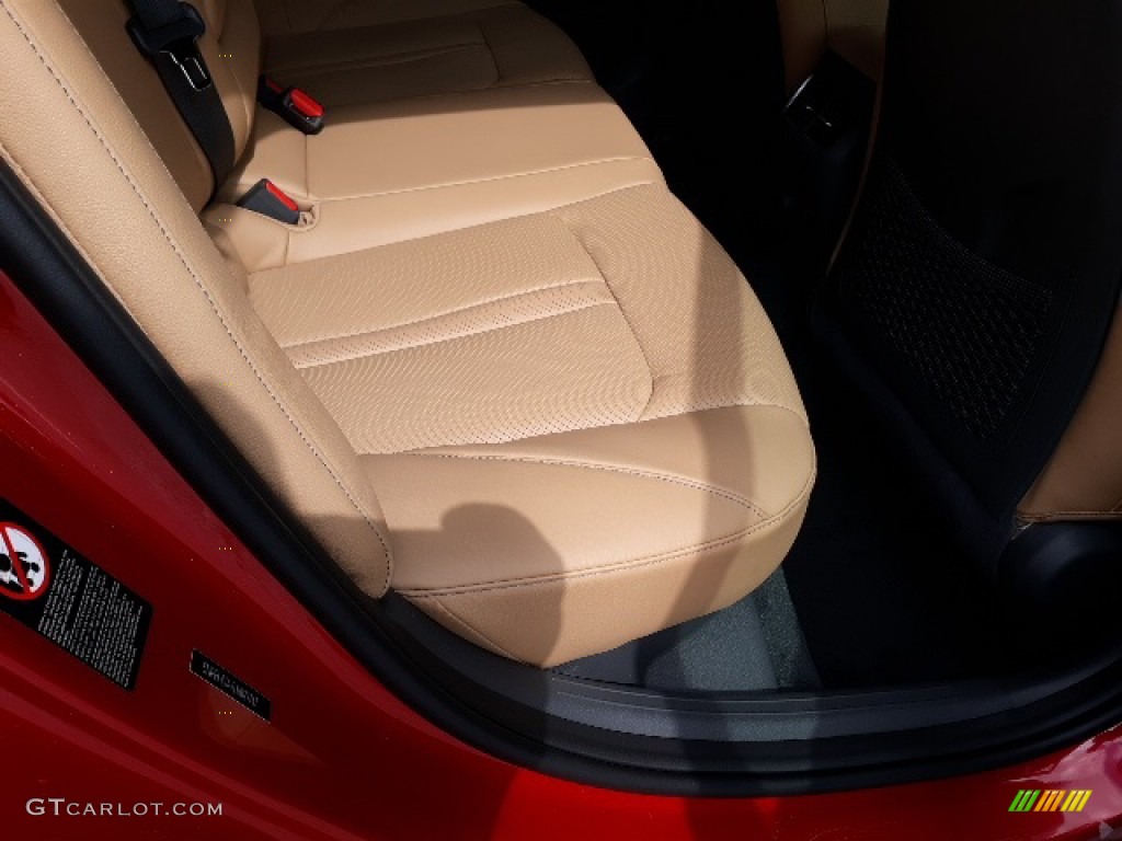 2020 Sonata SEL - Calypso Red / Dark Gray/Camel photo #42