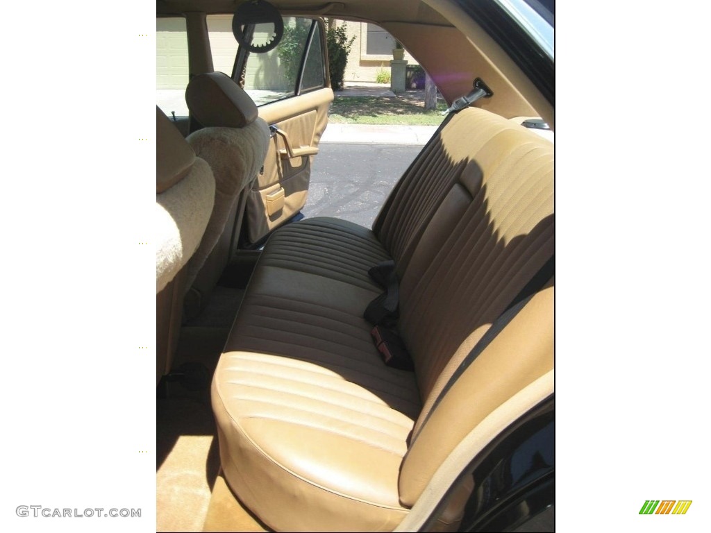 1980 Mercedes-Benz E Class 300 D Sedan Rear Seat Photo #138553992