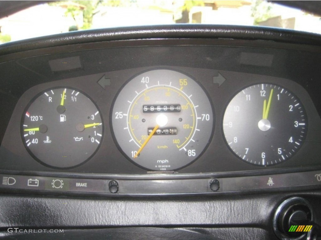1980 Mercedes-Benz E Class 300 D Sedan Gauges Photos