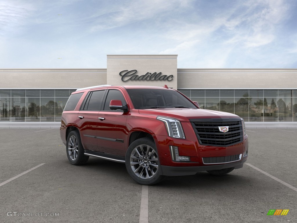 2020 Escalade Luxury 4WD - Red Passion Tintcoat / Jet Black photo #1