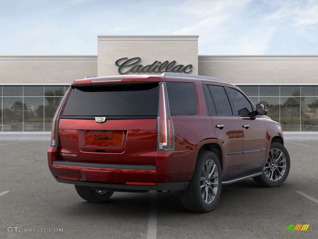 2020 Escalade Luxury 4WD - Red Passion Tintcoat / Jet Black photo #4