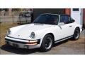 White 1976 Porsche 911 S Targa Exterior