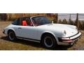 White 1976 Porsche 911 S Targa Exterior