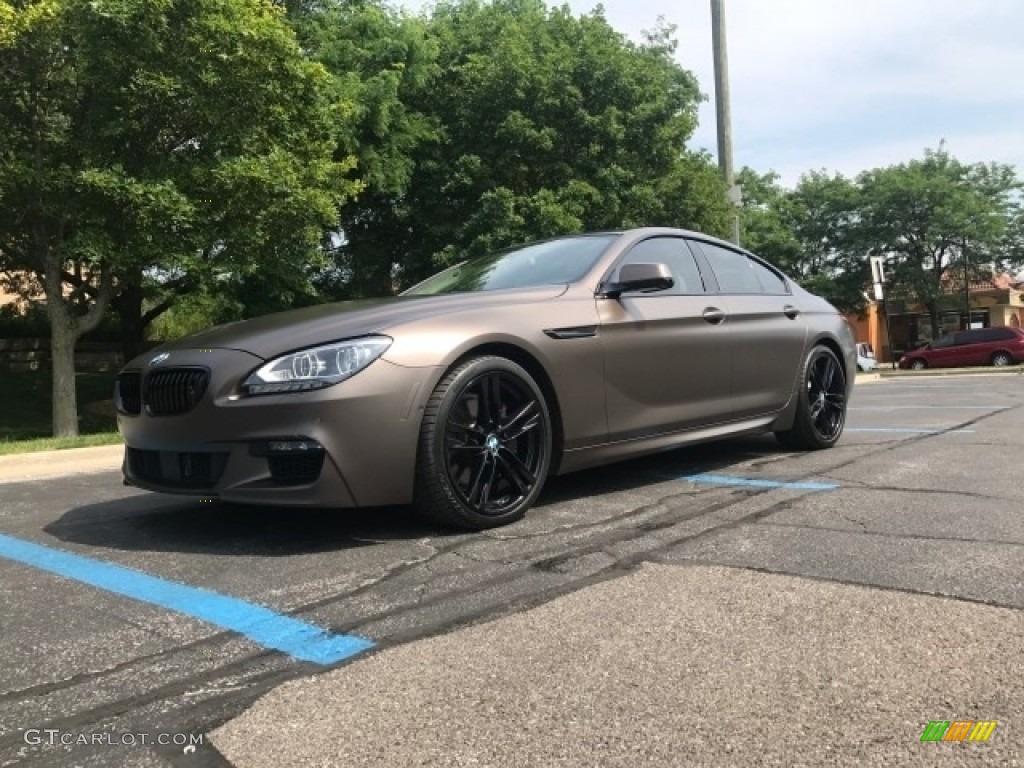 2014 6 Series 650i xDrive Gran Coupe - BMW Individual Frozen Bronze Metallic / Ivory White photo #1