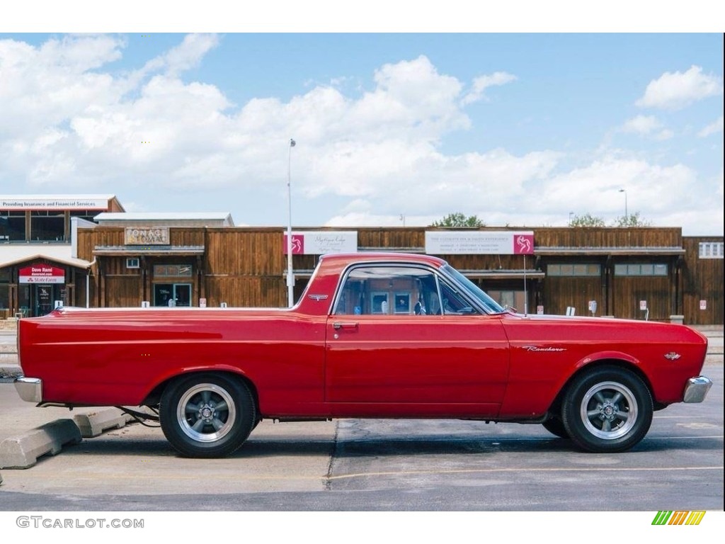 1966 Ranchero Standard - Candyapple Red / Black photo #1