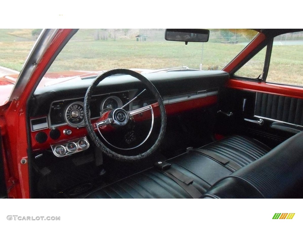 Black Interior 1966 Ford Ranchero Standard Photo #138554982