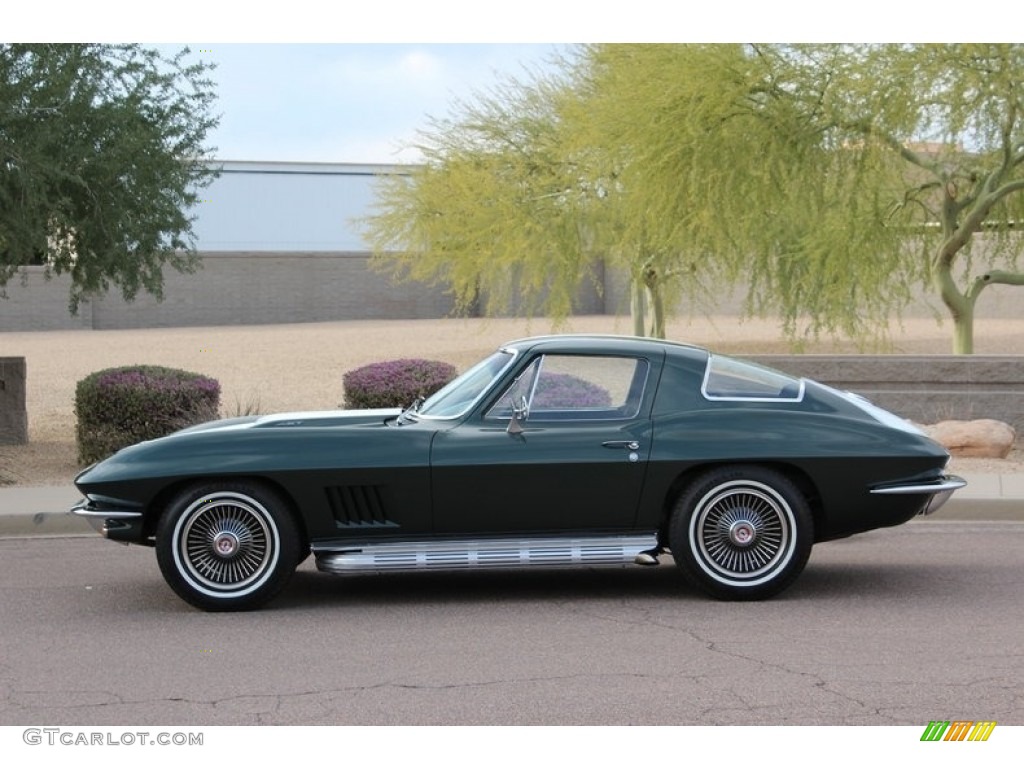 Goodwood Green 1967 Chevrolet Corvette Coupe Exterior Photo #138555123