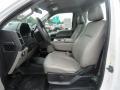 Medium Earth Gray 2017 Ford F250 Super Duty XL Regular Cab Interior Color