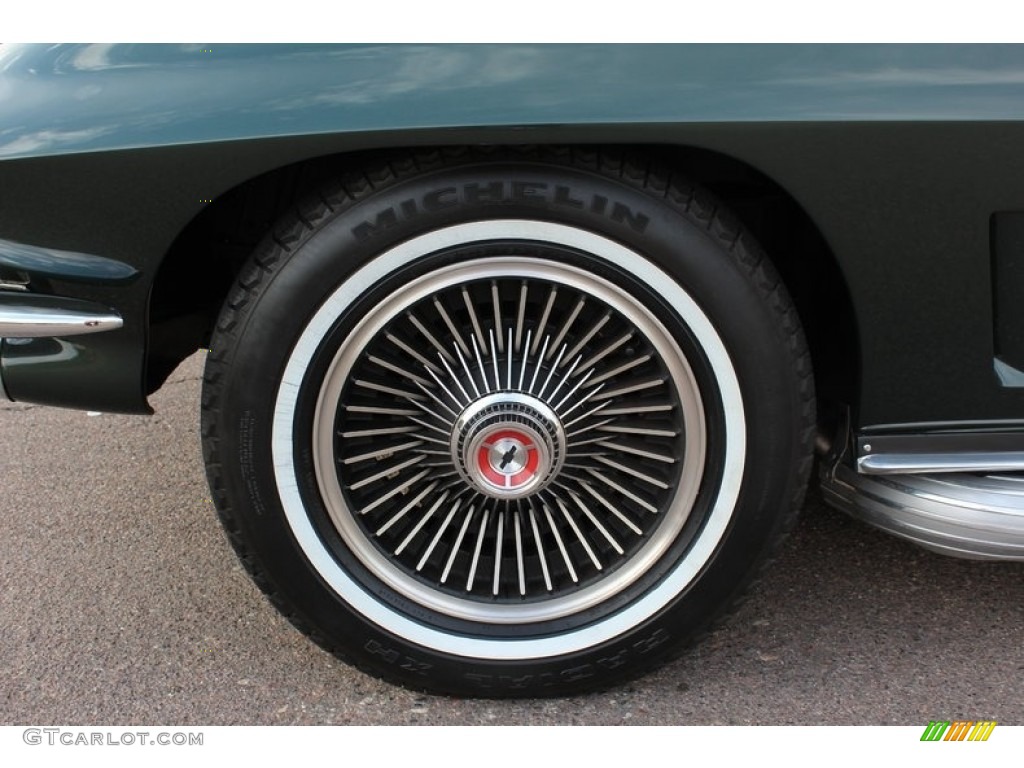 1967 Corvette Coupe - Goodwood Green / Black photo #18