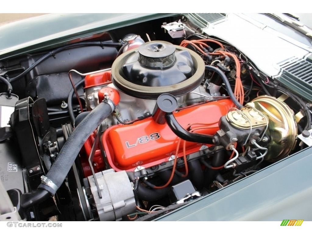 1967 Chevrolet Corvette Coupe 427 cid OHV 16-Valve 3x2 bbl L88 V8 Engine Photo #138555564