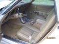 1973 Chevrolet Corvette Medium Saddle Interior Interior Photo