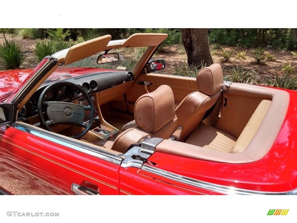 1986 Mercedes-Benz SL Class 560 SL Roadster Front Seat Photo #138556161