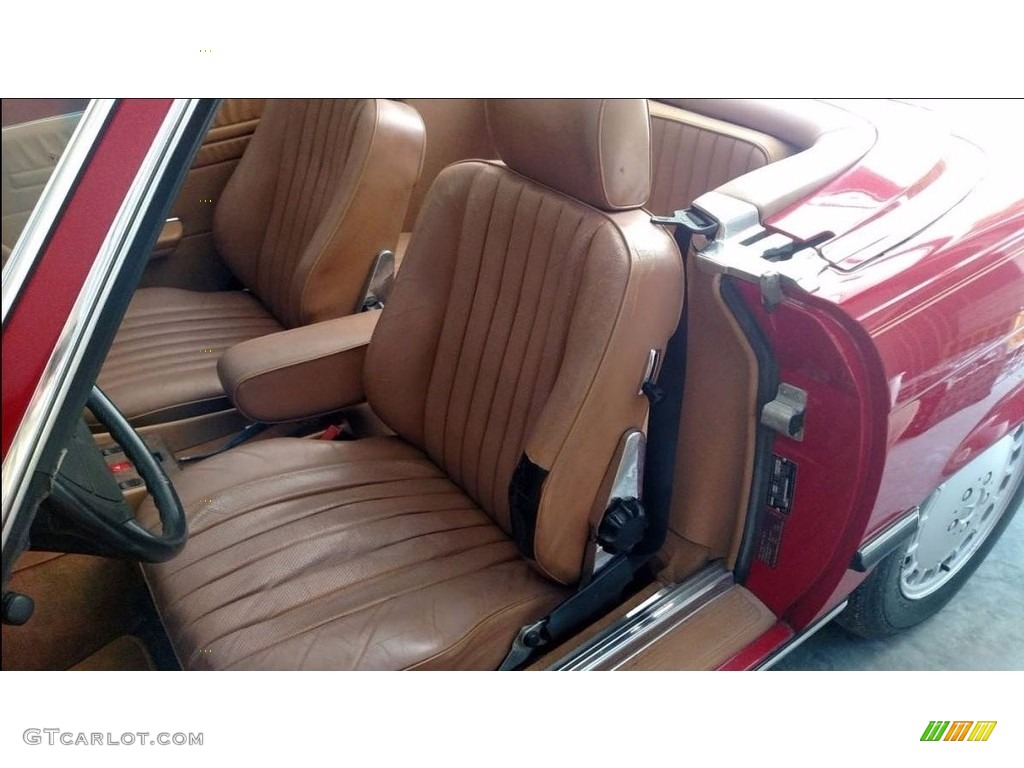 1986 Mercedes-Benz SL Class 560 SL Roadster Front Seat Photo #138556401