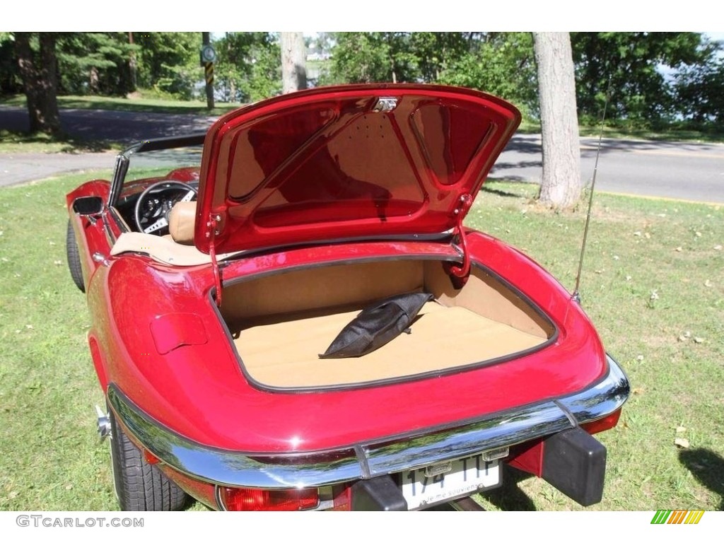 1974 Jaguar XKE Series III Roadster Trunk Photo #138557883