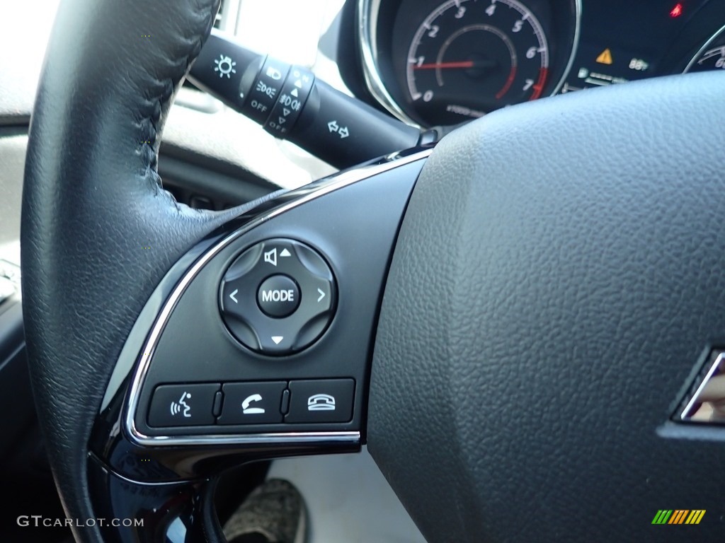 2017 Mitsubishi Outlander Sport SE AWC Black Steering Wheel Photo #138557928