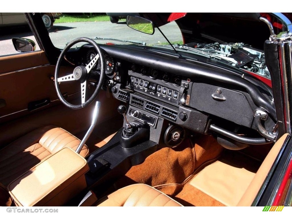 1974 Jaguar XKE Series III Roadster Front Seat Photo #138558045