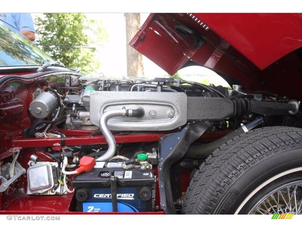 1974 Jaguar XKE Series III Roadster Engine Photos