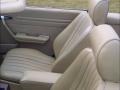 1986 Mercedes-Benz SL Class Creme Beige Interior Front Seat Photo