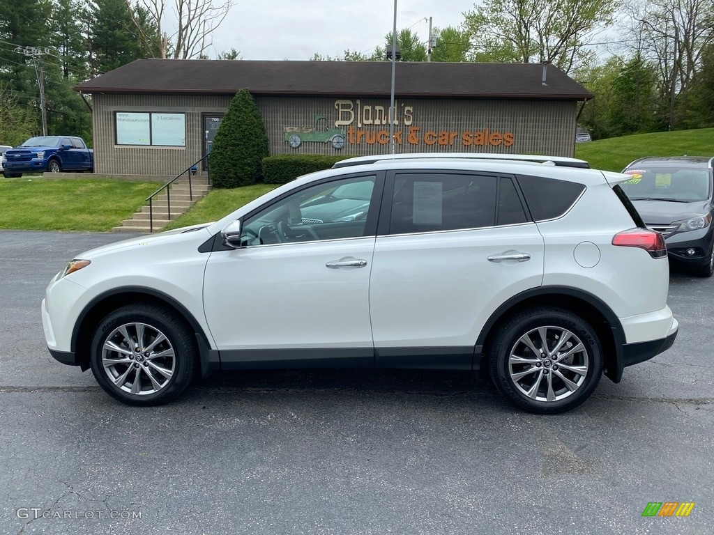 2016 RAV4 Limited - Blizzard Pearl / Cinnamon photo #1