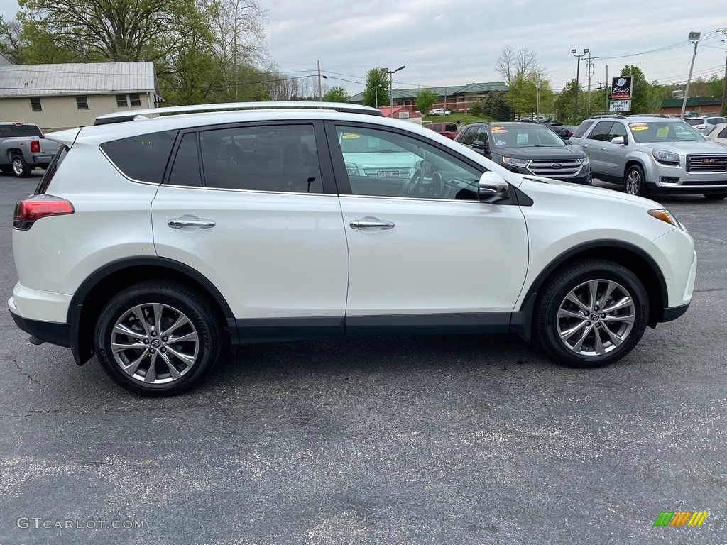 2016 RAV4 Limited - Blizzard Pearl / Cinnamon photo #5