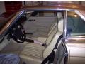1986 Mercedes-Benz SL Class Creme Beige Interior Interior Photo