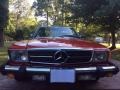 1982 English Red Mercedes-Benz SL Class 500 SL Roadster  photo #4