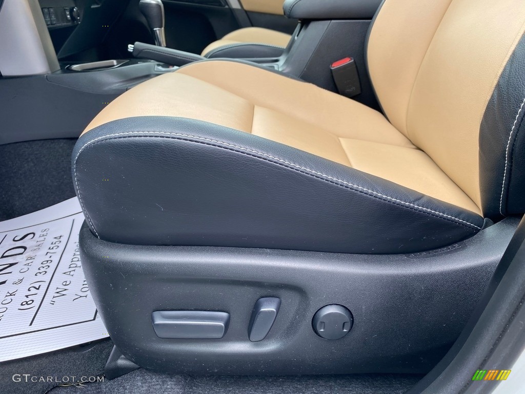 2016 RAV4 Limited - Blizzard Pearl / Cinnamon photo #18