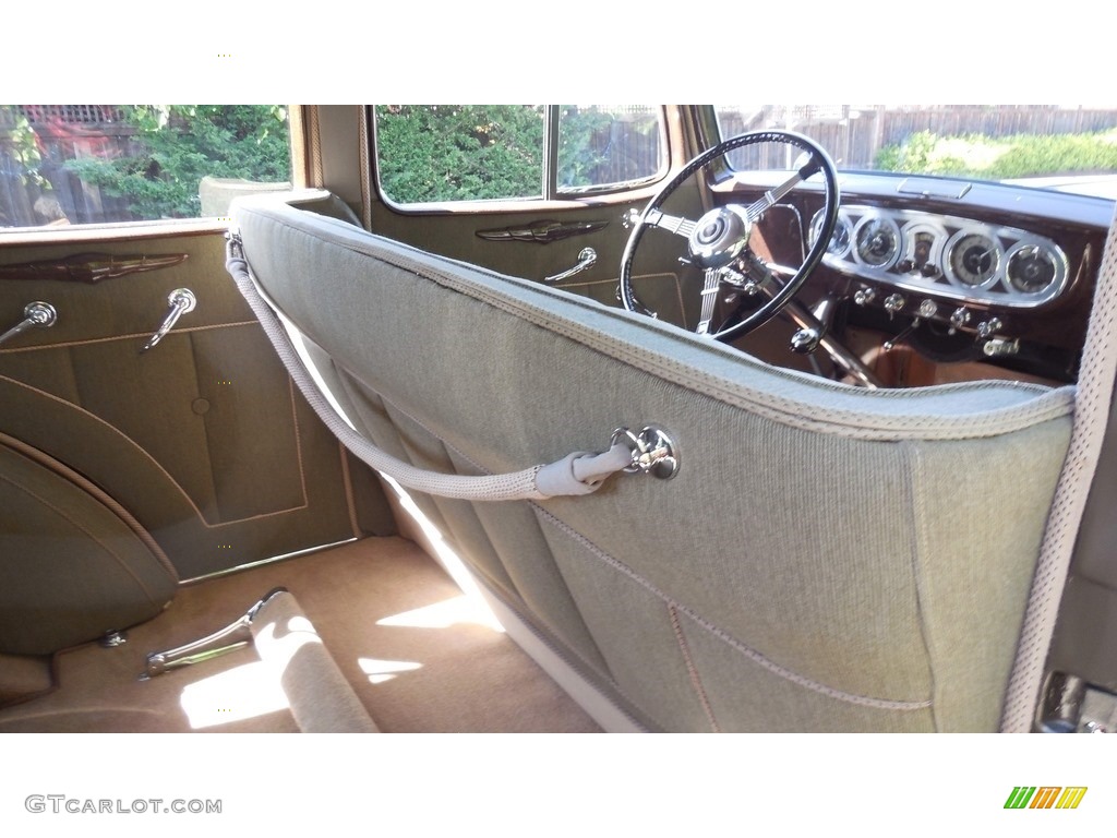 1937 Packard Super Eight Sedan Rear Seat Photo #138559281