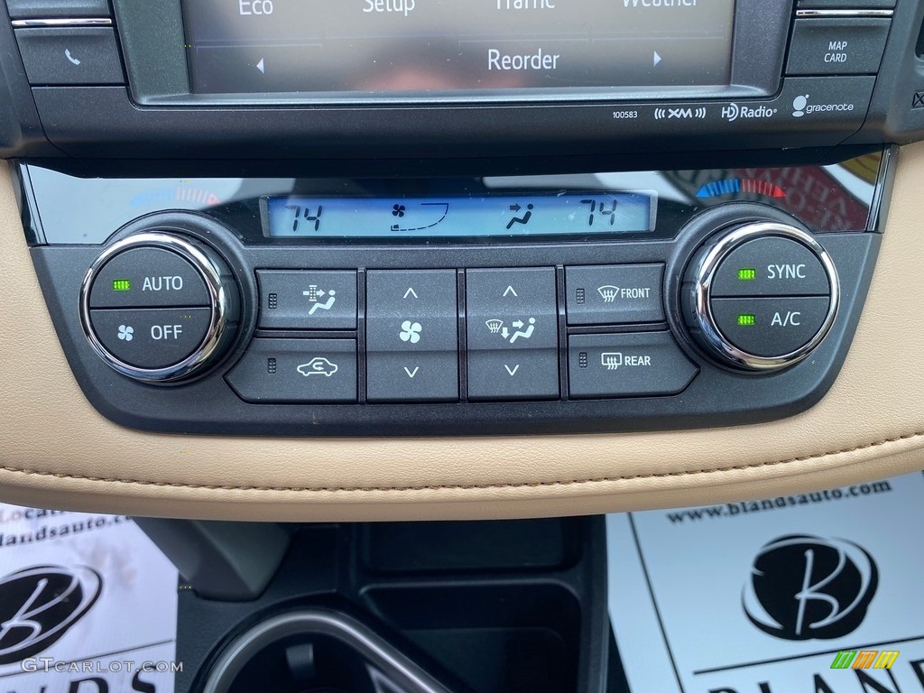 2016 RAV4 Limited - Blizzard Pearl / Cinnamon photo #44
