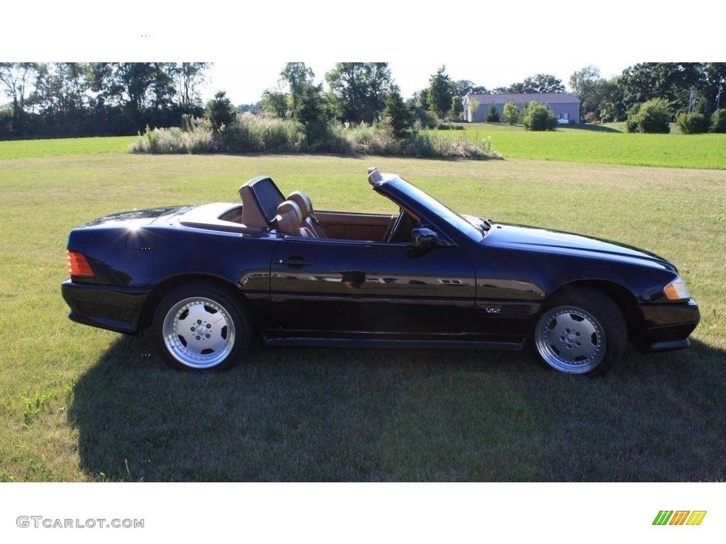 Black Mercedes-Benz SL