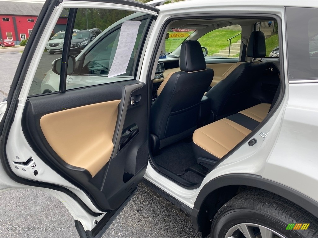 2016 RAV4 Limited - Blizzard Pearl / Cinnamon photo #54